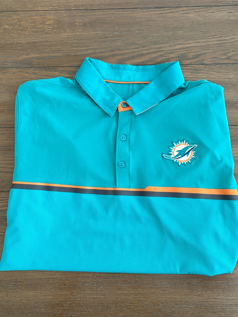 NFL Nike Miami Dolphins  Polo Size L (Miami Dolphins Color Polo)